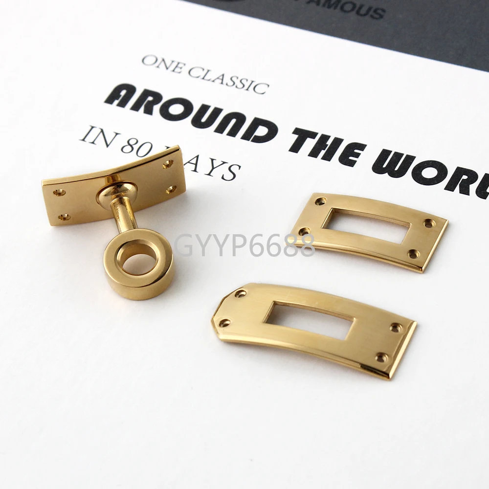1/3/5Sets Stainless Steel 47x16mm,33x13mm Metal Bag Belt Lock Buckle For Kelly Bracelet Necklace Handbag Purse Parts Accessories