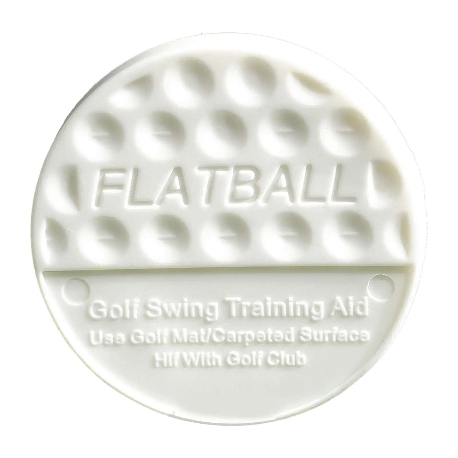 Golf Practice Ball Flat Golf Ball Men Women Exercise Learning Gift Golf Accessories Golf Training Ball for Yard Driving Range