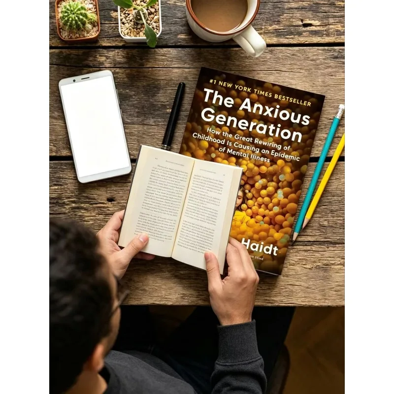 Practical Parenting Reading Book Uncover Root Cause of Gen Z Anxiety Study How Changed Childhood Triggers Teen Mental Problems