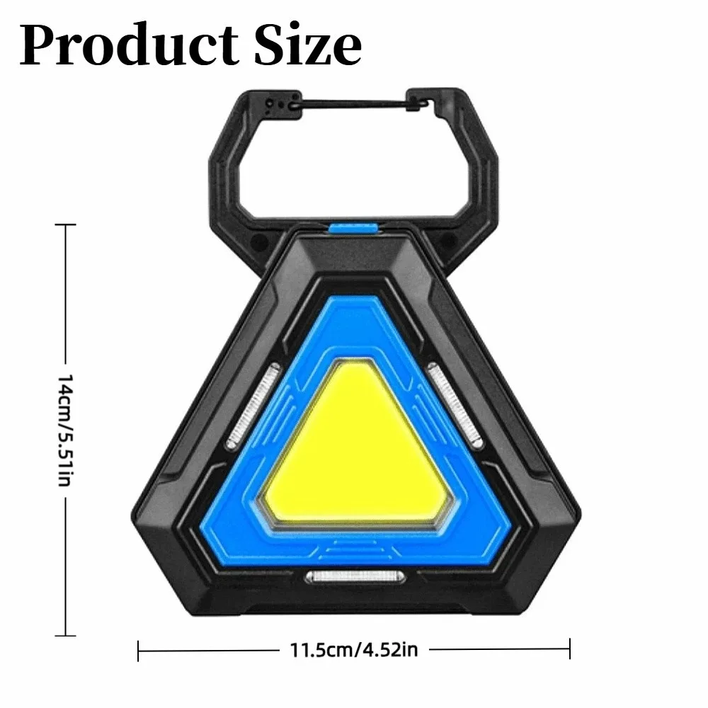 متعددة الوظائف LED ضوء العمل ضوء إحترافي ضوء قوي في الهواء الطلق الكشاف السوبر مشرق الجذب المغناطيسي #6