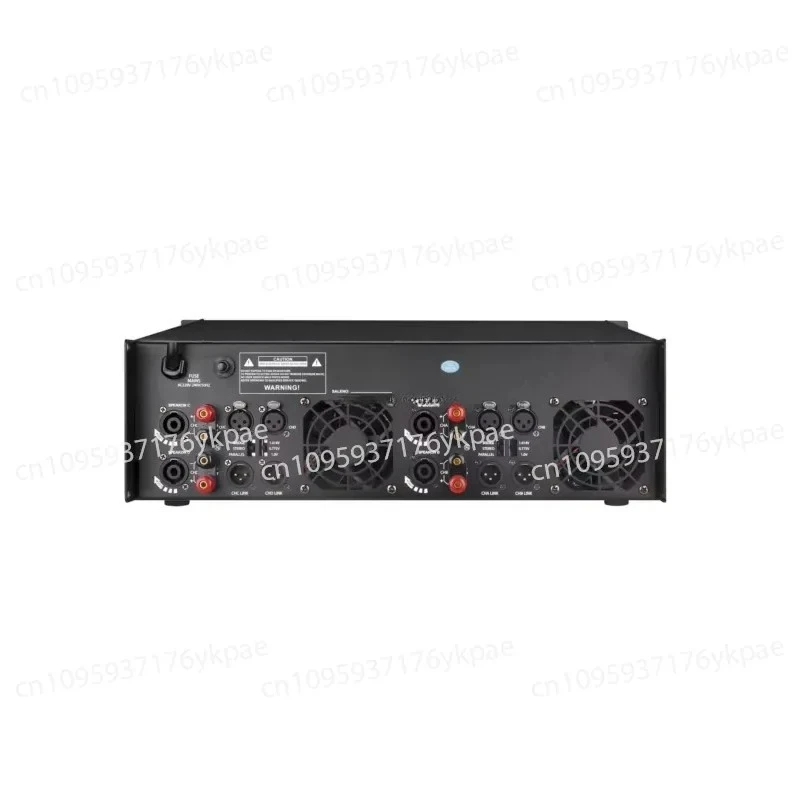 Power Amplifier 110V-220V 1500W * 4 8Ω Studio Subwoofer Speakers, Stereo 1500 Watts High-power Amplifier