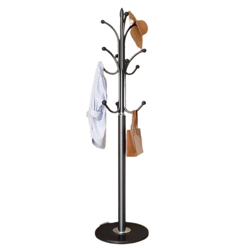 

Living room bedroom metal space saving standing hanger hanger