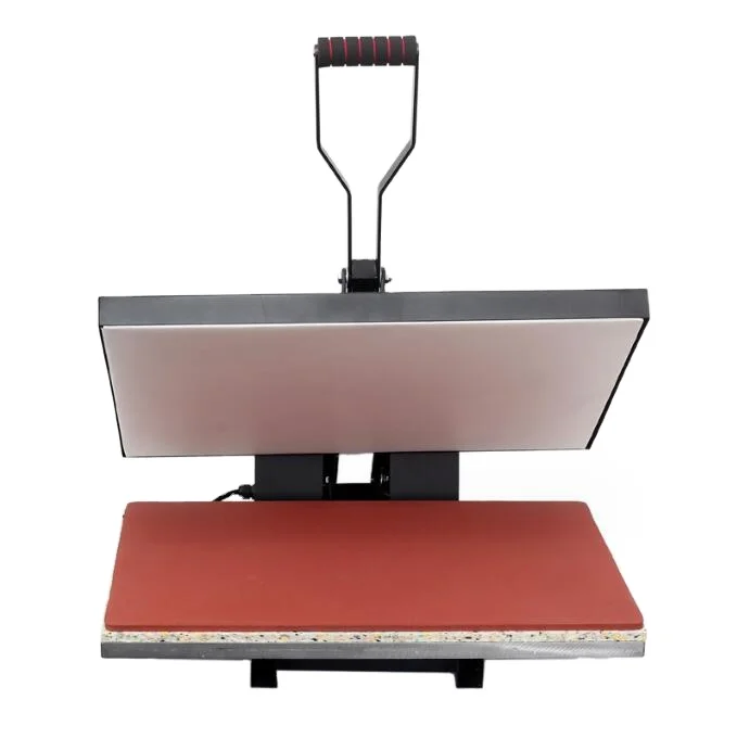 Semi Automatic 40x60cm Flat Heat Press Machine For T Shirt Heat Transfer Manual Printing Equipment With Digital Display