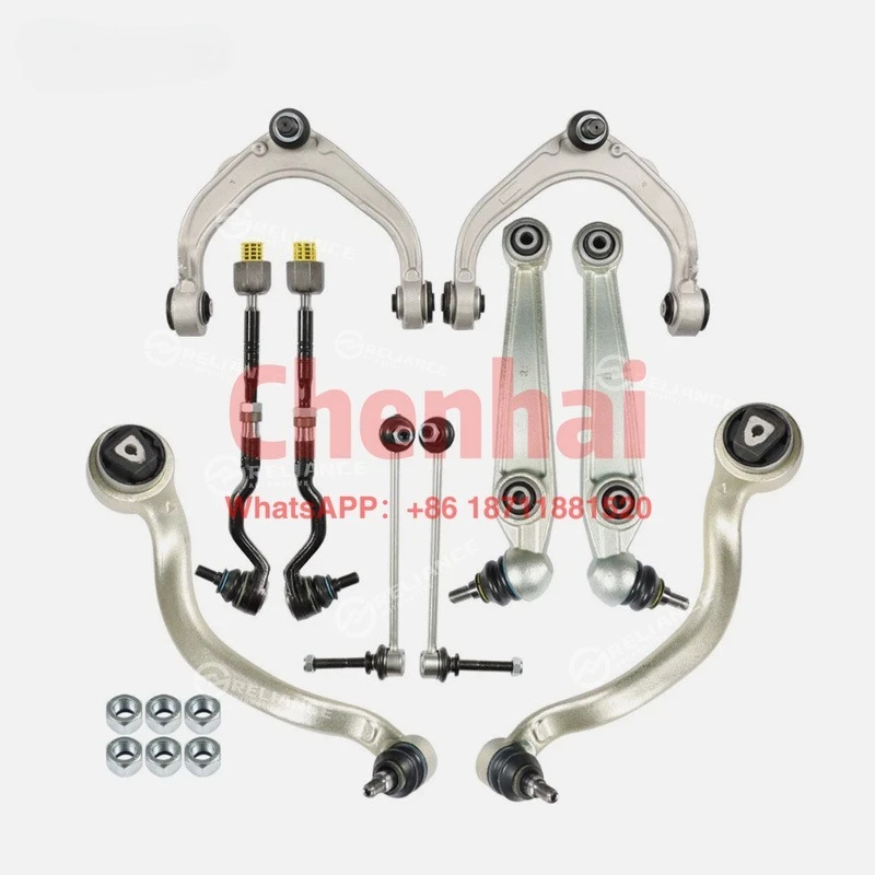 

Комплект рычагов подвески, шаровые опоры рулевых тяг, подходит для BMW X5, X6 E70, компоненты подвески, рулевое управление