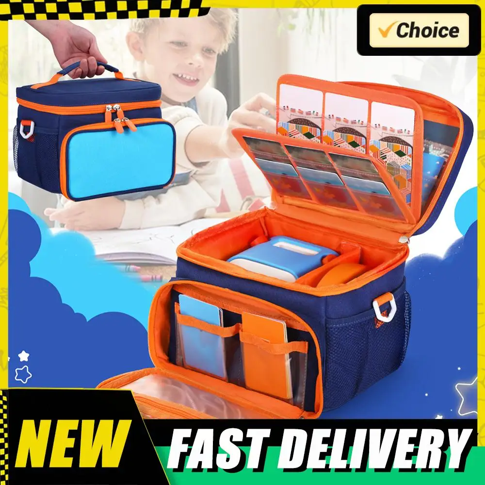 

Чехол для переноски Yoto Player (3-го поколения) Дорожный чехол Держатель для карт До 30 карт Сумка-держатель Жесткий чехол для аудиоплеера