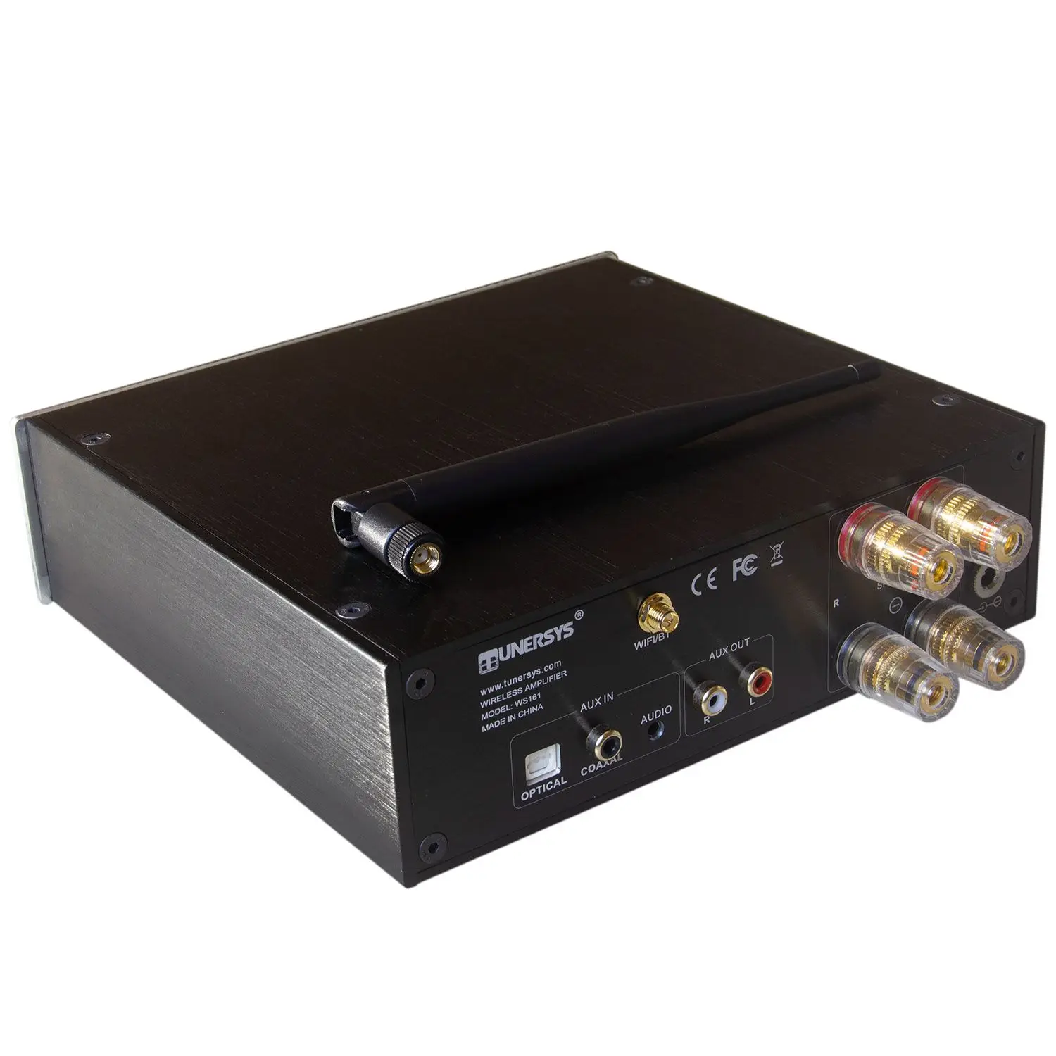 WiFi Radio Internet Tuner Hi-Fi Power Amplifier Coaxial Toslink Optical in DAC  Spdif to RCA DLNA UpnP Network Streaming