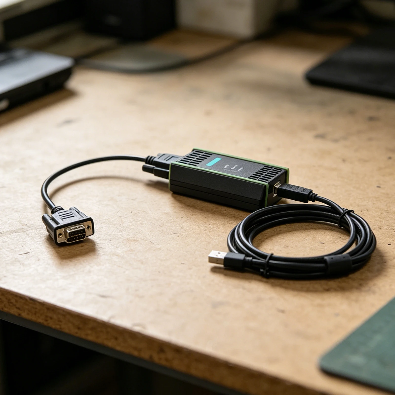 USB to MPI Programming Cable for Siemens S7-200 S7-300 S7-400 PLCs RS485 Interface 1000V Optical Isolation 2.5m Length