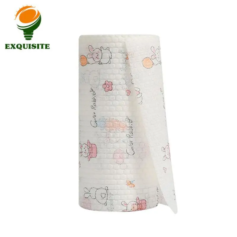 Cotton Cloth Point Off Design Dishcloth Easy To Use Rinse With Clean Water As White As New Rag Clean And Sanitary Kitchen