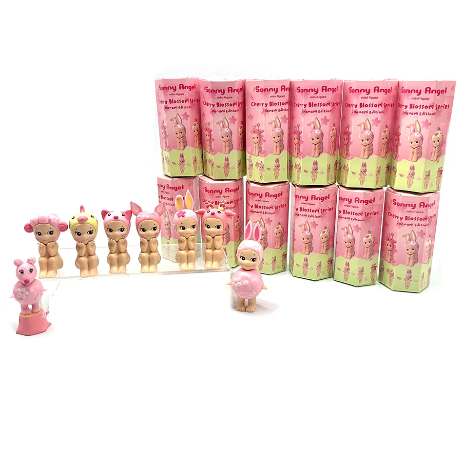 2025 جديد صني أنج زهر الكرز سلسلة صندوق أعمى لعبة زهرة البحر طبعة تحصيل شخصية صغيرة سطح المكتب حلية هدايا Kawaii