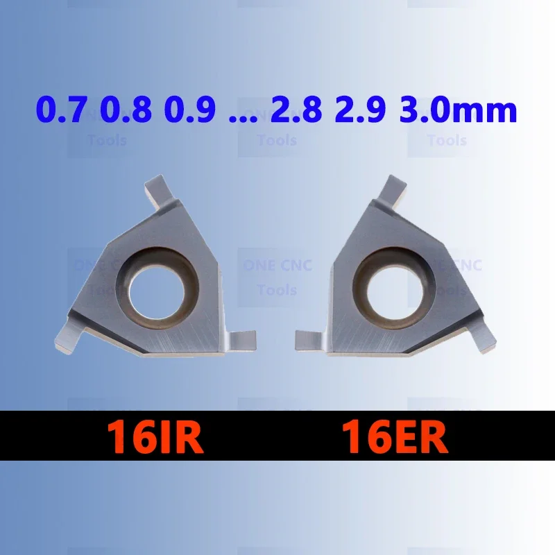 16ER 16IR Circlip Slotting Carbide Inserts Internal Or External Threading Grooving Cutter 0.5mm 1mm 1.2mm 1.5mm 2mm 2.5mm 3.0mm