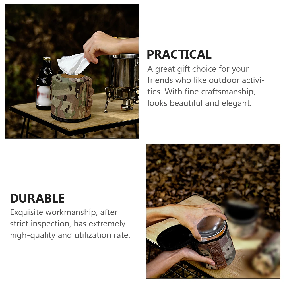 

Gas Tank Protector Oxford Cloth Bag Foldable Storage Camping Gear Portable Case For Cylinder Outdoor Stove Accessory