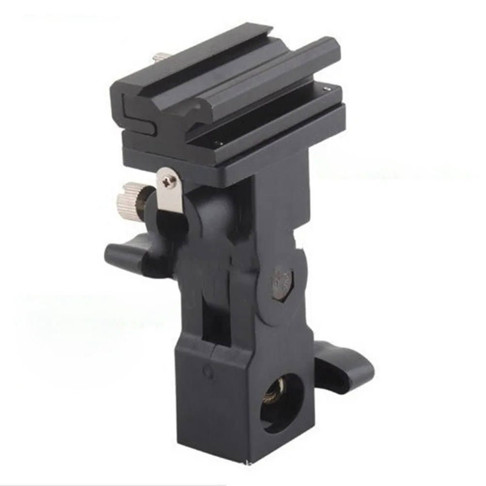 Flash Bracket Mount For Dslr Camera Lightweight Stand 180° Angle Adjustment Universal Fit Light Monitor