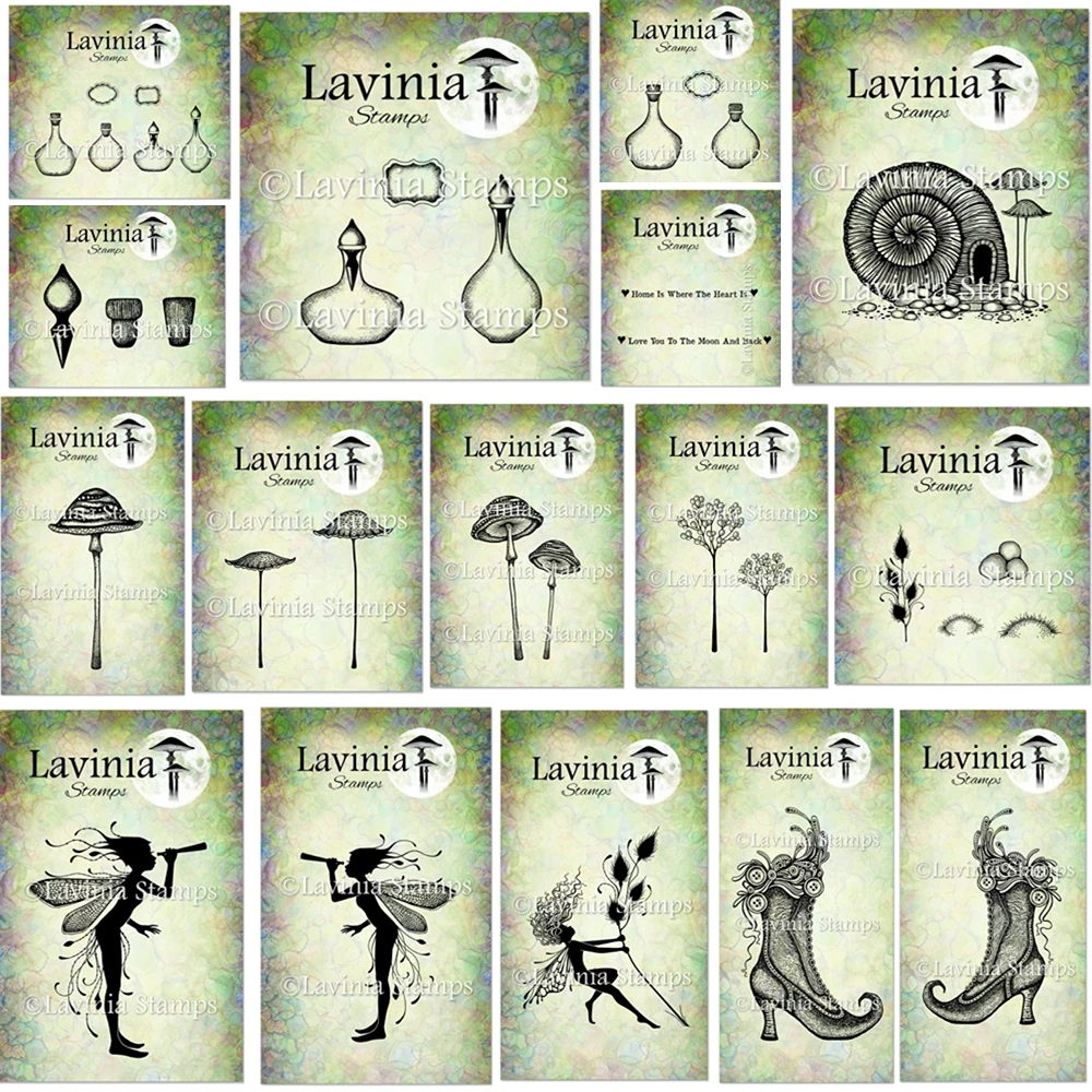 New Arrival 2024 scrapbooking Snailcap Mushrooms Stamp DIY craft supplies stamp photo album card making