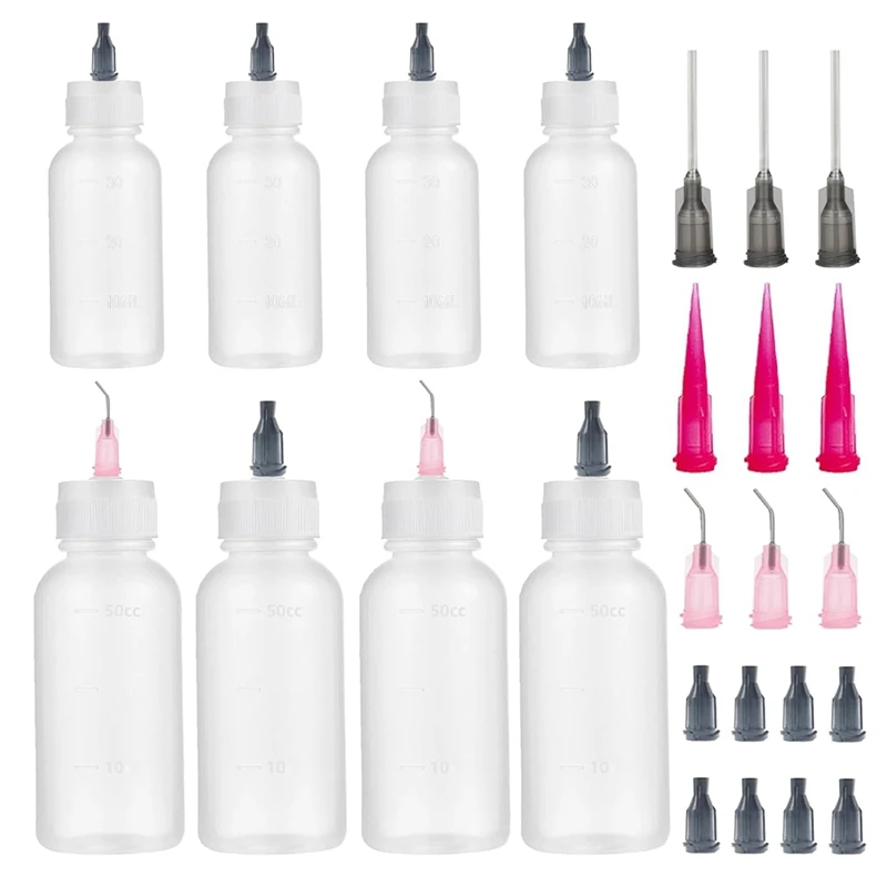 

Glue Squeeze Bottle, Precision Tip Applicator Bottle,Needle Tip Squeeze Bottle,Glue Applicator Bottles,For Paint