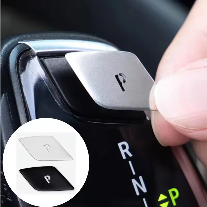 

For BMW 5 6 7 Series 6GT X3 X4 G30 G31 G38 G11 G12 G01 G08 G02 Car Gear Shift Knob Parking Brake P Button Trim Sticker Accessory