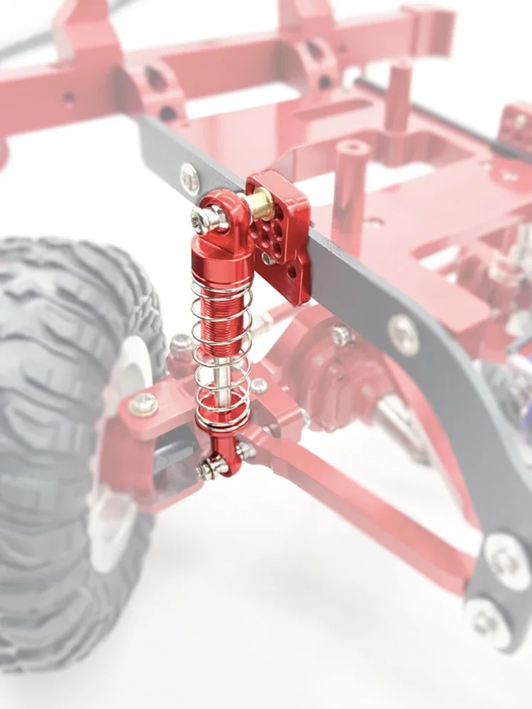 Metal Shock Absorber Oil Damper With Extended Seat Upgrade Parts For MN D90 MN-90 MN99S & WPL C14 C24 C34 RC Car Spare Parts