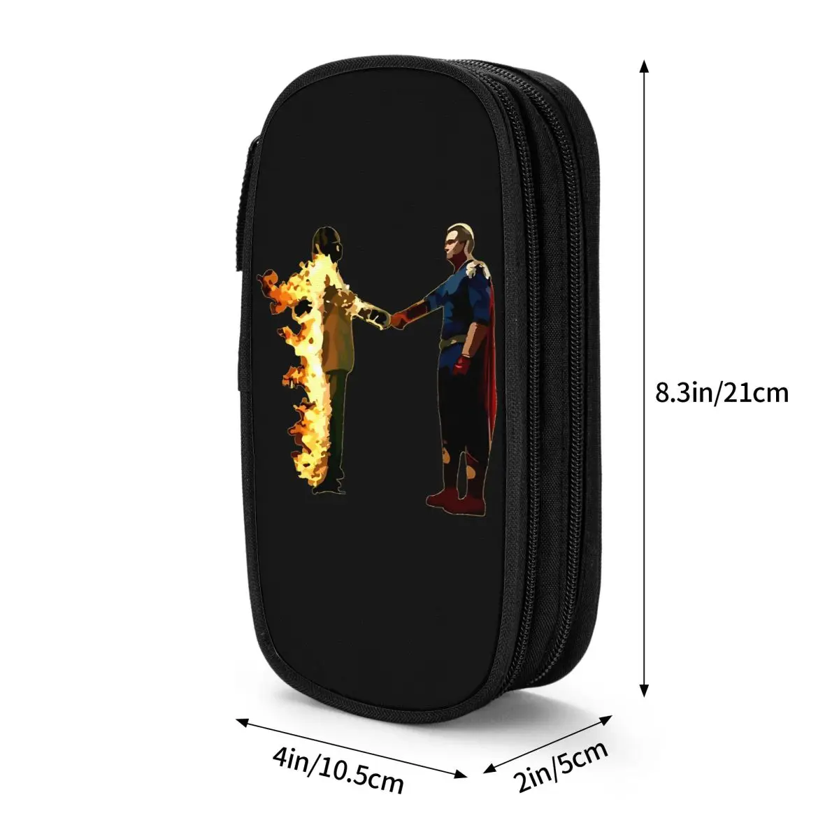 Metro Boomin Heroes And Villains Album Pencil Case Canvas Pencil Pouch Boy Girl College School Pencil Cases Stationery Organizer