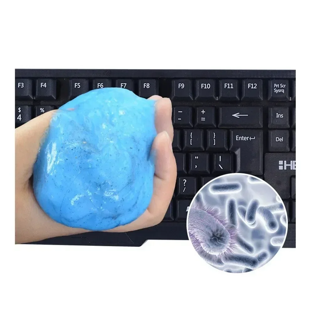 Car Dust Dirt Cleaning Gel Slime Magic Super Clean Mud Clay Laptop Computer Keyboard Cleaning Tool Home Cleaner Dust Remover