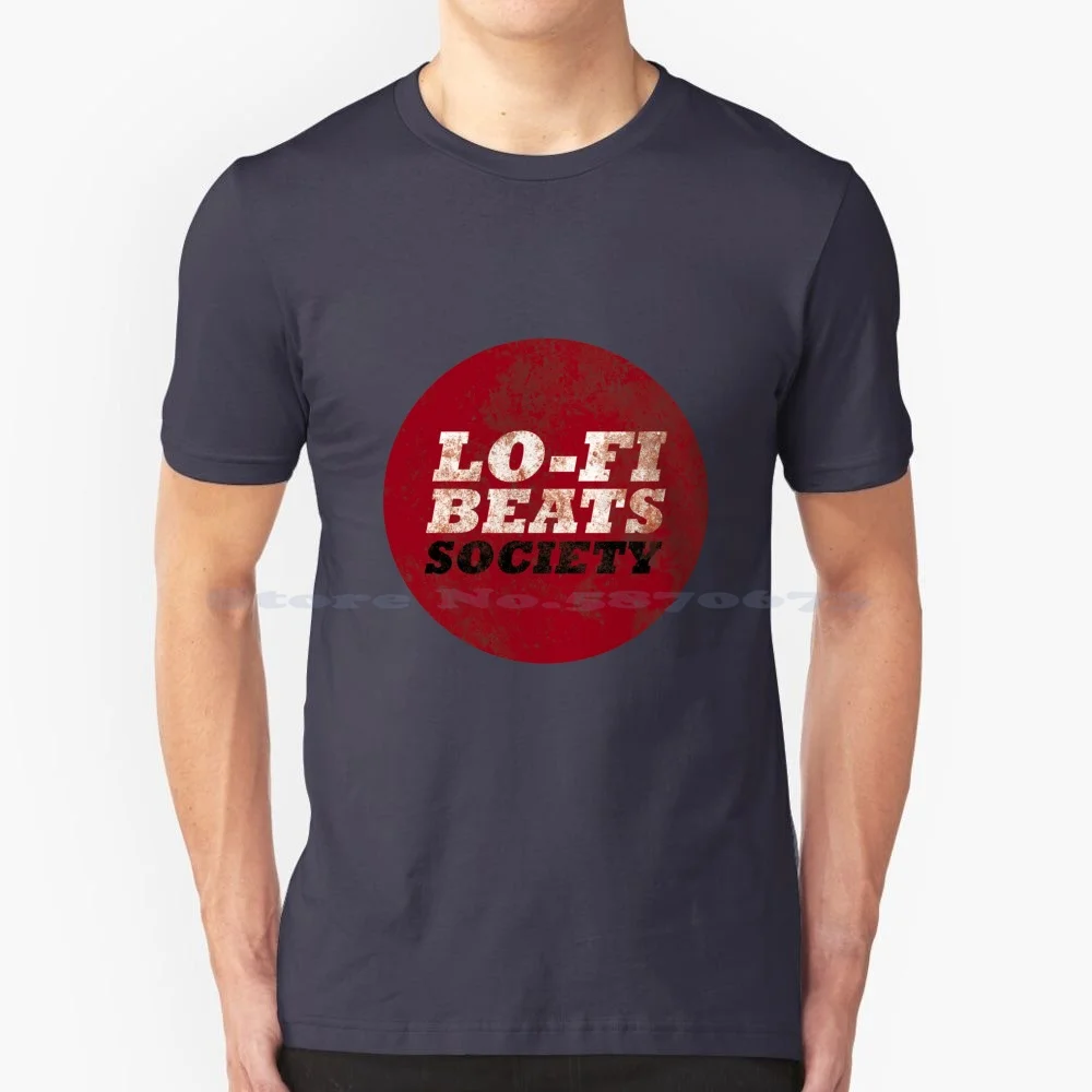 Lo-Fi Society T Shirt 100% Cotton Tee Lo Fi Steezyaf Chillhop Chilledcow Futurefunk Hip Hop Chill Vibes Stlndrms Nujabes