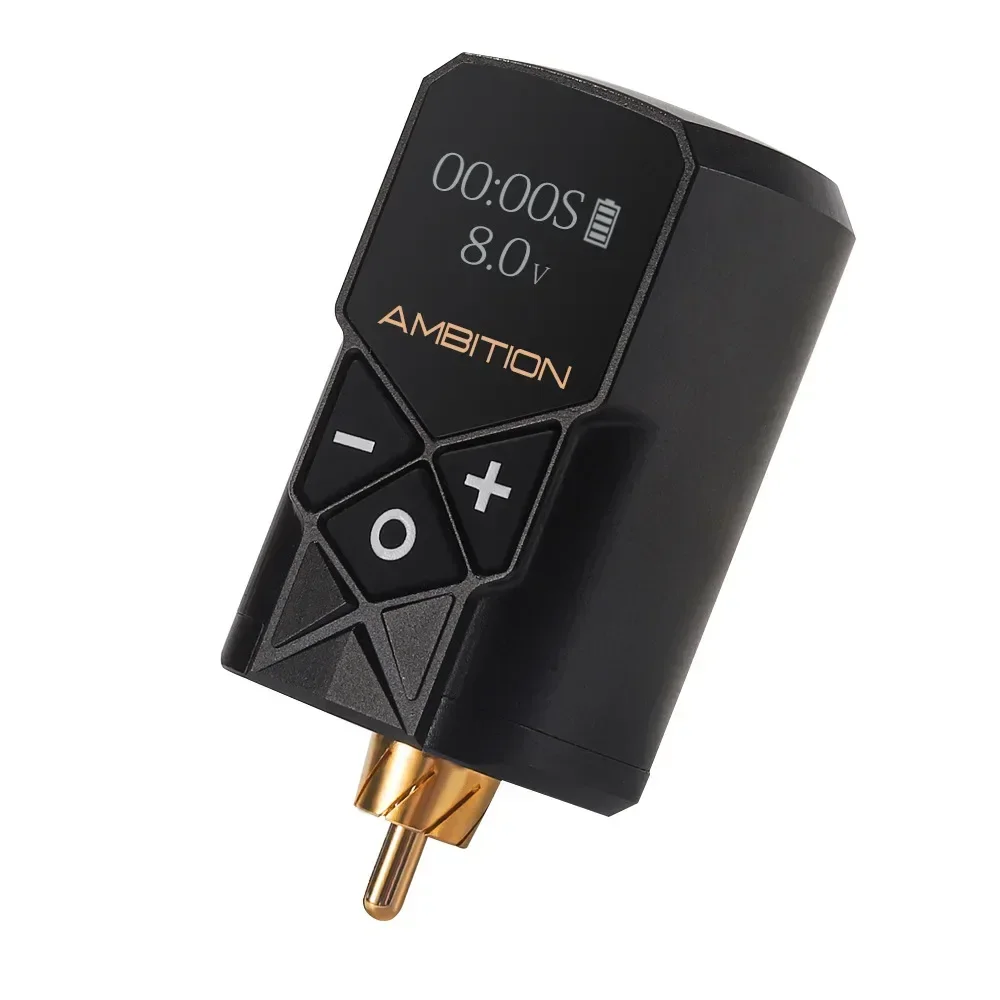 

Wireless Tattoo Rechargeable Battery RCA Interface 2400mAh Tattoo Pen Universal Power Supply Lightweight Portable Tattoo Tools