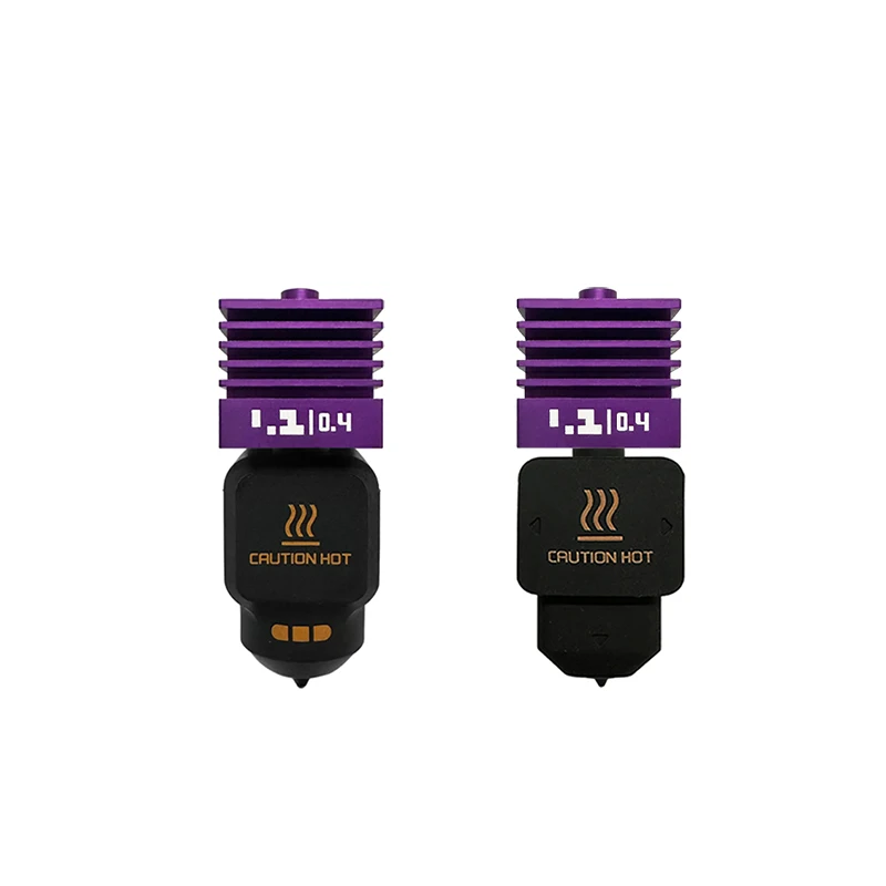 Super Coated Bambu Lab P2S/X2D/H2D/H2S/H2C 3D Printer Standard Flow Hot End Quick-swap Hotend Print Head Good for PETG Printing