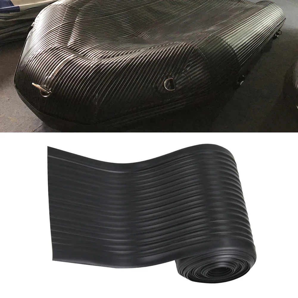 16.4ft  20cm Widen Inflatable Boat Wear Strips Kayaks Chassis Armor Rubber Protective Strip For Boats Kayaks Speedboats Repair