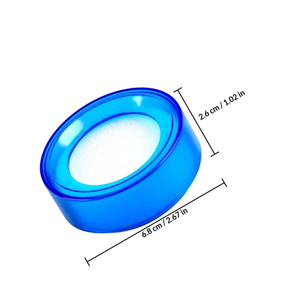 2Pcs Cash Handling Sponge Finger Wetting Moistener for Bank Tellers Cashiers Counting Money Efficiently Office Home Use