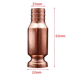 Flexible Siphon Pump with Copper Connector, Manual Fuel/Liquid Transfer Tool for Safe Refueling & Draining