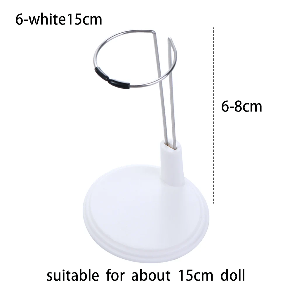 

Adjustable for Bear Doll ​ Metal Support White/Black Doll Display Holder Doll Stands Holder Puppet Support Doll Wrist Stand