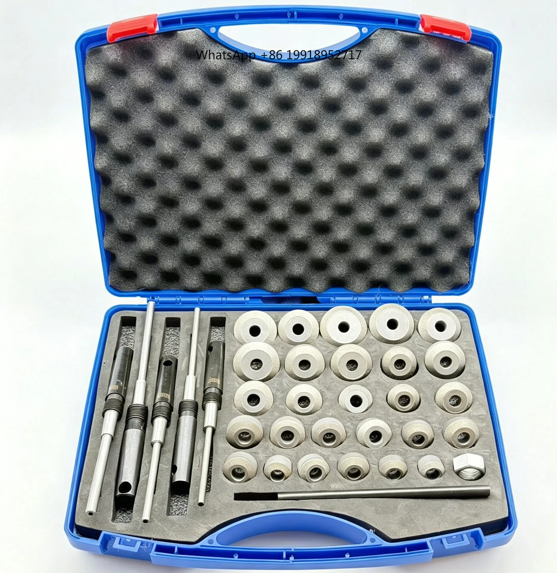 20-42mm car valve seat reamer set, high quality valve seat repair tool grinding wheel, hard alloy diamond valve seat tool