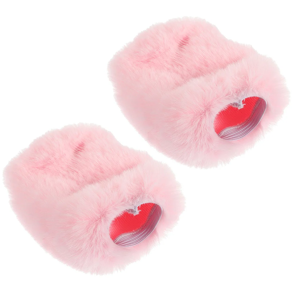 

2pcs Microphone Windscreen Muff Furry Cover Noise Reduction Shield Compatible With Mk8 Reusable Mic Accessory Recording