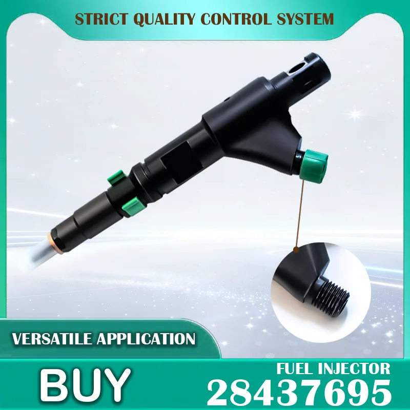 Common Rail Fuel Injector 28437695 For L281PBD Nozzle, Euro Ⅳ Diesel Injection Part For Consistent Fuel Atomization.LI2430