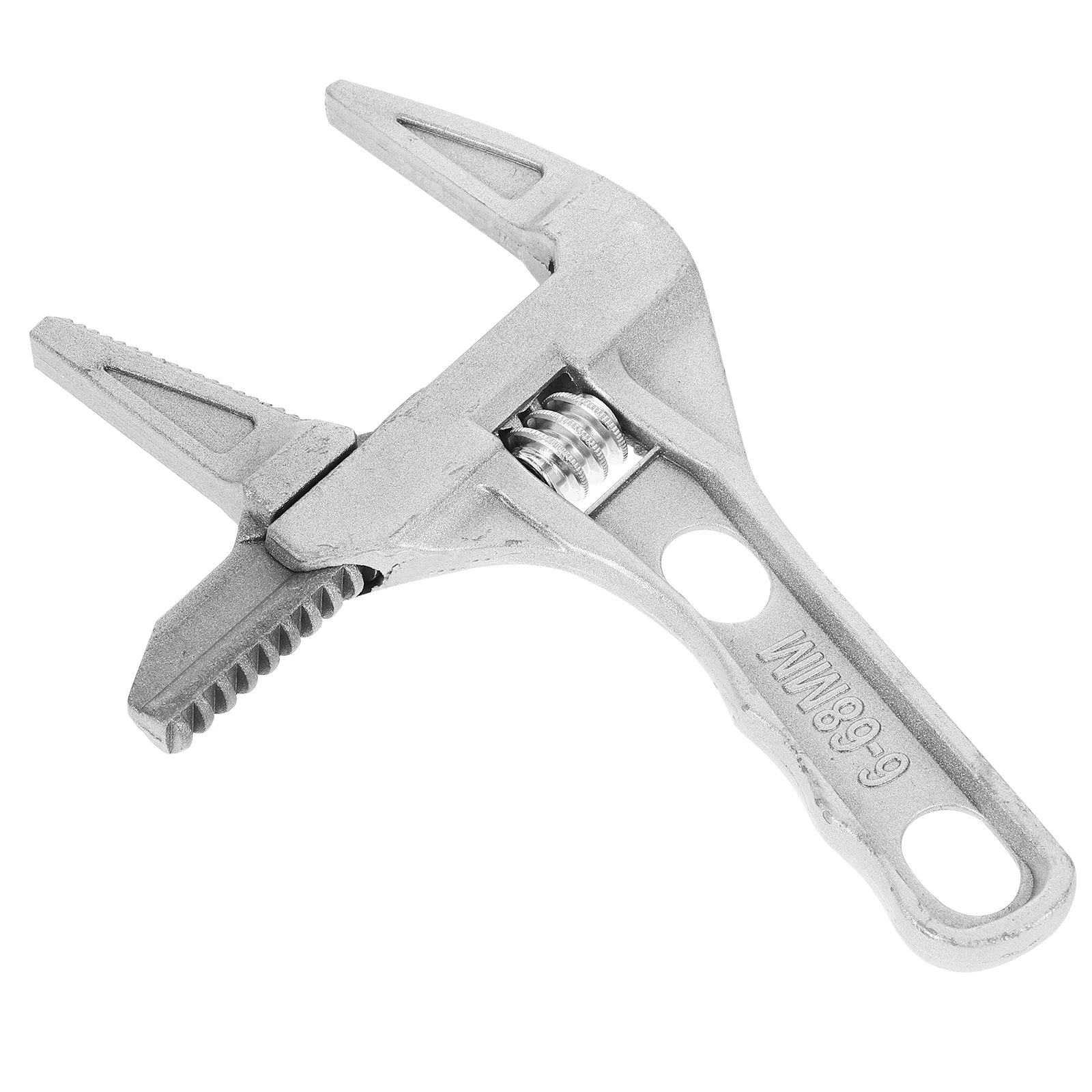 

Multifunctional Adjustable Spanner Basin Faucet Pipe Valve Sewer Short Handle Heavy Duty Professional Tool