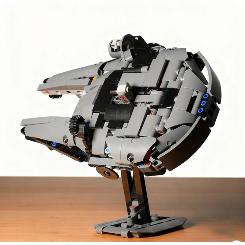 504pcs MOC Jesko Millennium Falcon Alternate Build Technical Model Building Toys Blocks Construction Christmas Gift Idea Brick