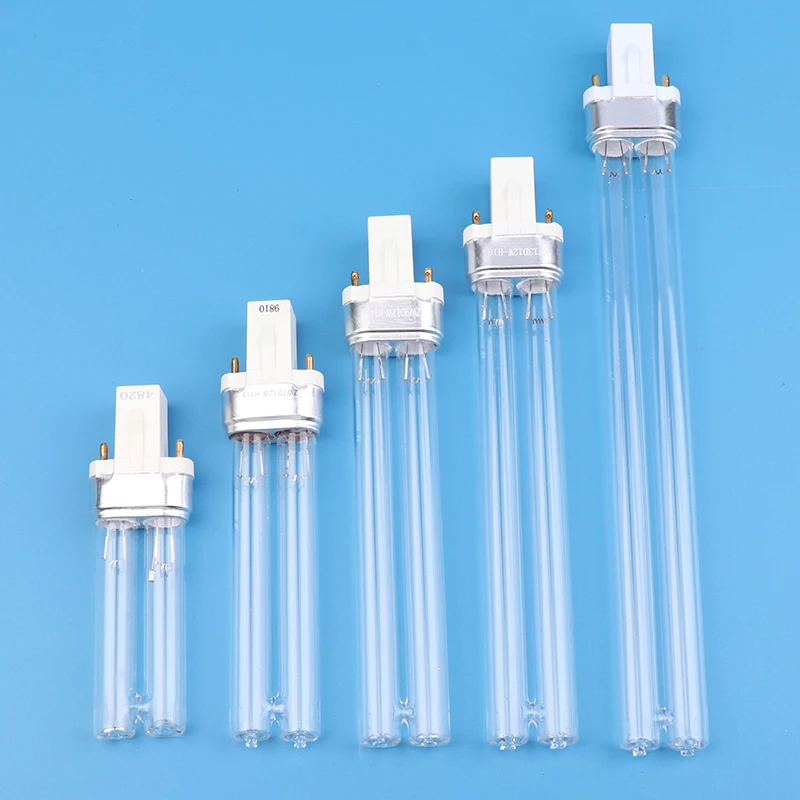 Ampoules UV pour Aquarium, étang, stérilisation aux ultraviolets, Tube pour G23 5W 7W 9W 11W 13W, Tube en forme de H UVC, 1 pièce