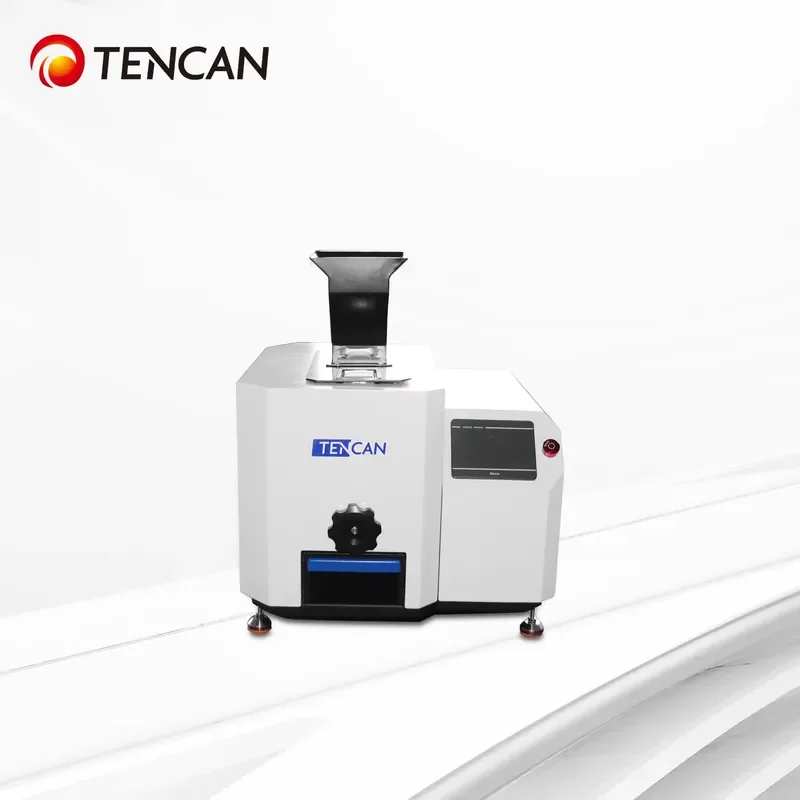 i TENCAN Electric Laboratory Jaw Crusher with Motor for Mineral Sample Preparation Rock Ore Stone Primary Reduction Equipment