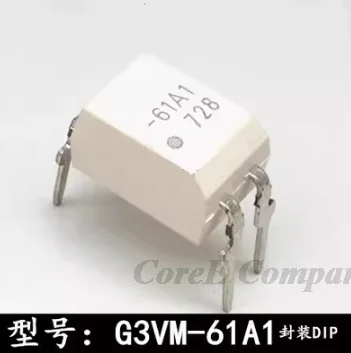 10Pcs/Lot  New Original G3VM-61A1 DIP4 -61A1 solid state relay optocoupler chip plug-in DIP-4