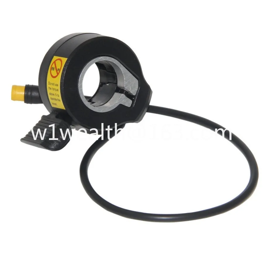 Lithium electric bicycle 130X accelerator handle speed control handle thumb speed control finger dial M8 waterproof male