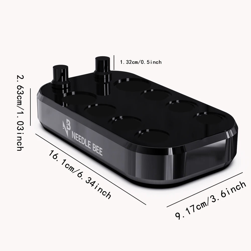 Tattoo Ink Cup Magnetic Stirrer Ink Pigment Stirrer Electric Ink Mixer Lab Mixing Nail Polish Eyelash Adhesives