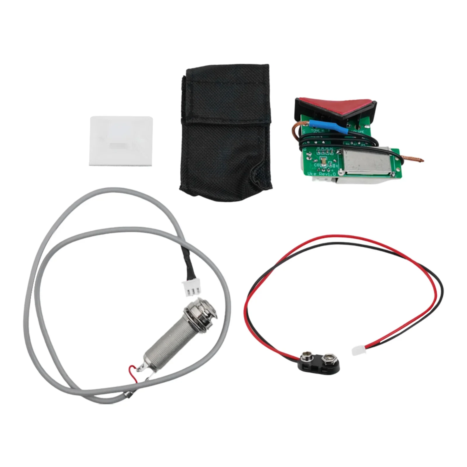 

Запчасти для гитары «сделай сам», звукосниматель для акустической гитары, ремонт гитары, предусилитель, акустический классический звукосниматель для гитары для мандолины, цвет черный