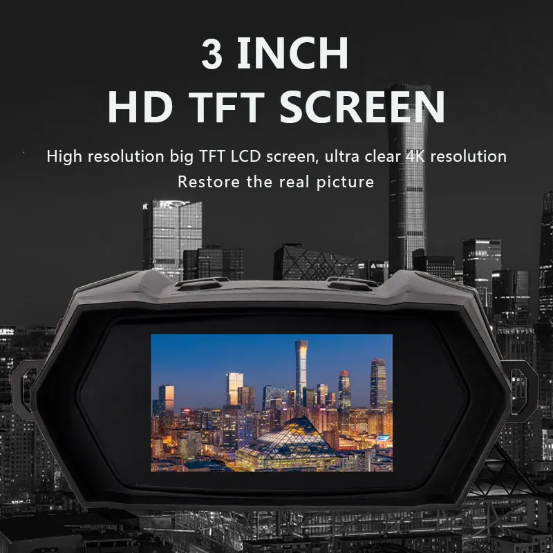 Z555 Digital Night Vision Instrument 4K High-Definition Screen 8X Zoom Infrared Night Vision Instrument Telescope