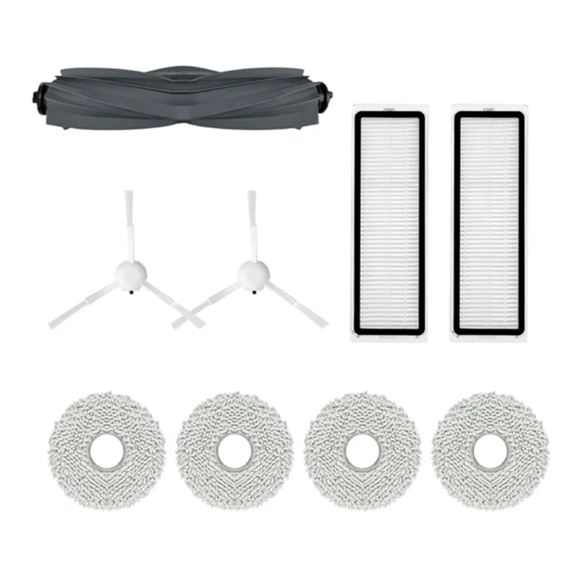 Replacement Main Side Brush Hepa Filter Mop Cloth for Dreame Bot L10S Ultra/ S10 Pro / S20 / B101CN Robot Vacuum Cleaner