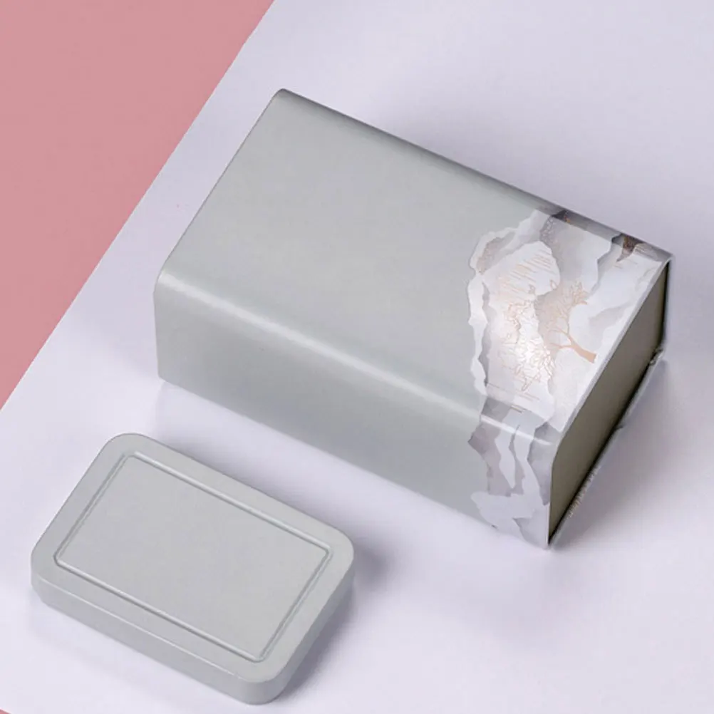 

4 Pcs Loose Tea Organizer Accessory Canisters for Kitchen Counter Small Coffee Sugar