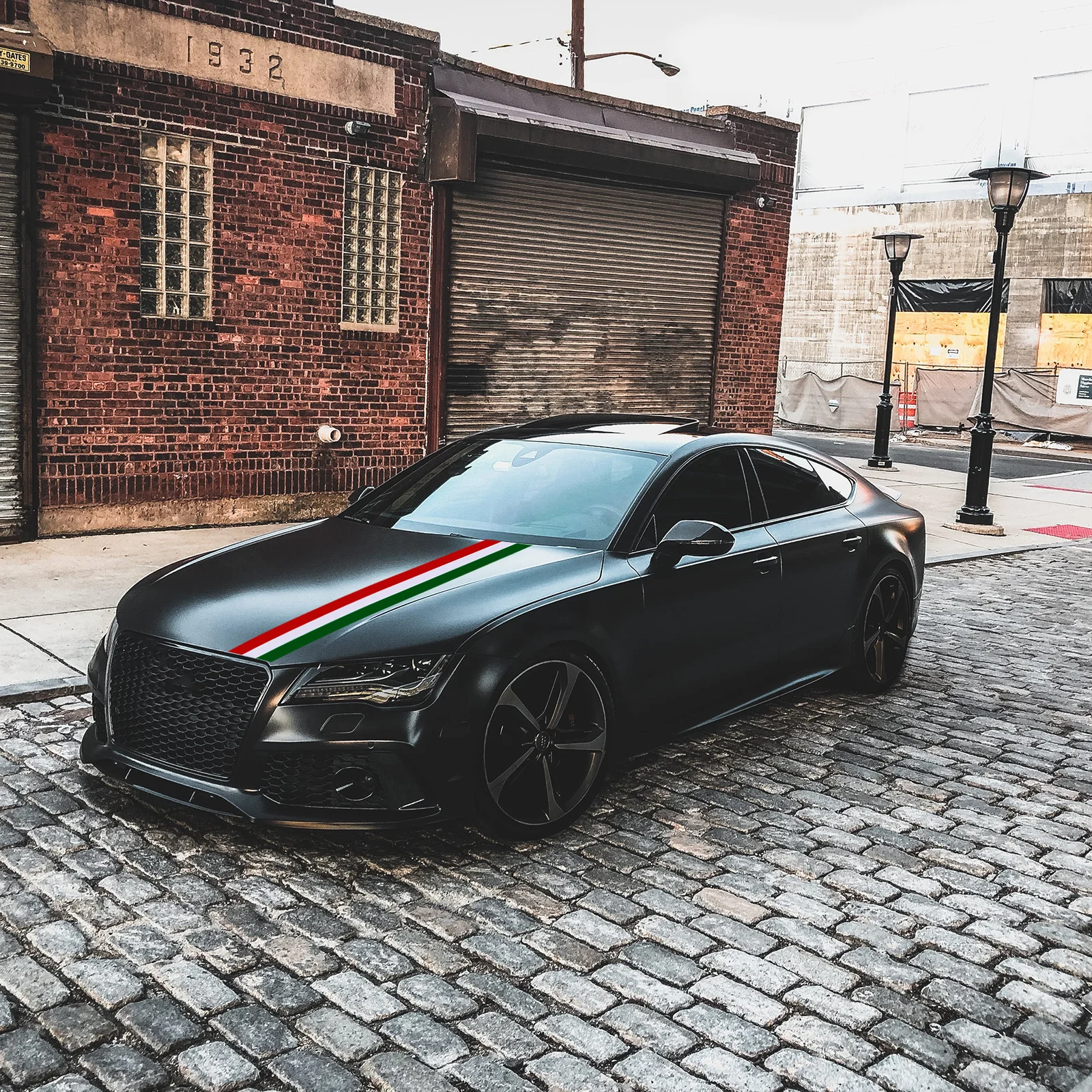 

Car Body Sticker Durable Self-Adhesive PVC Stripe Decal DIY Car Hood Decoration Scratch Protection Decals for Cars