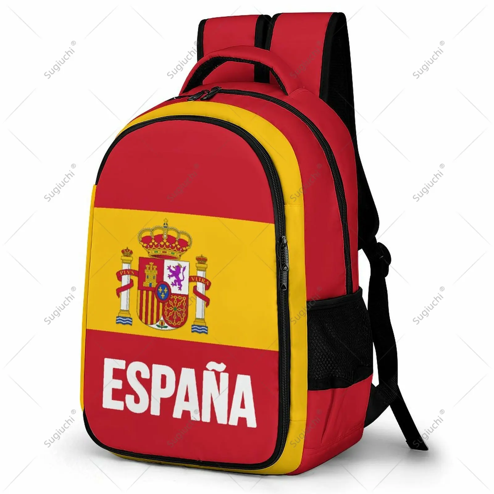 

Backpack Spain ESPANA Flag Student Schoolbag Smart Business Travel Leisure Backpack Laptop Back Pack Office Work Bag