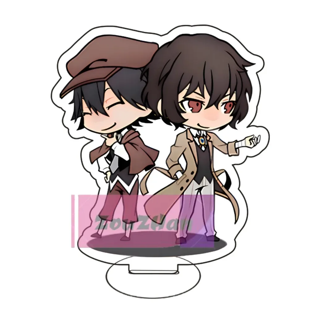 Bungou-Stray Dogs Atsushi Nakajima Dazai Chuya Ryunosuke Acrylic Stand Figure, Desktop Decoration, Collection Model, Toy Gifts