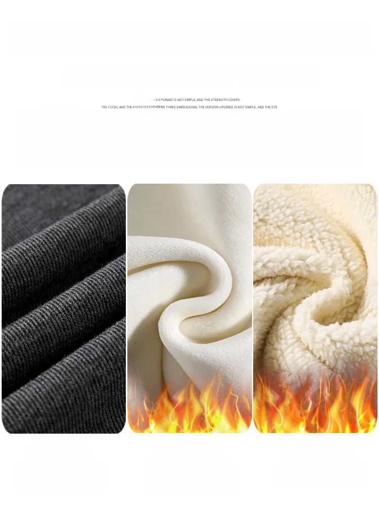 Ay cintura alta Fce forrado calças largas femininas casuais soltas BF Sle primavera outono inverno nova chegada mistura de algodão Comfo...