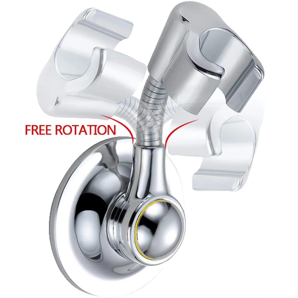 

Держатель для душа на присоске, регулируемый держатель для душевой лейки, ручной держатель без перфорации, поворотный кронштейн с несколькими углами