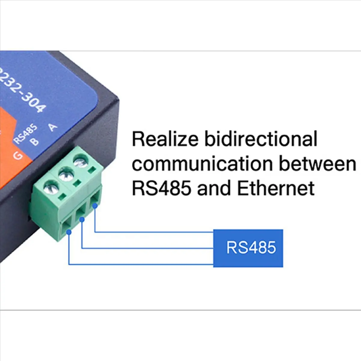 

Конвертер-сервер Modbus RS485 в Ethernet (3X порта) USR-TCP232-304 с поддержкой передачи данных, DHCP/DNS