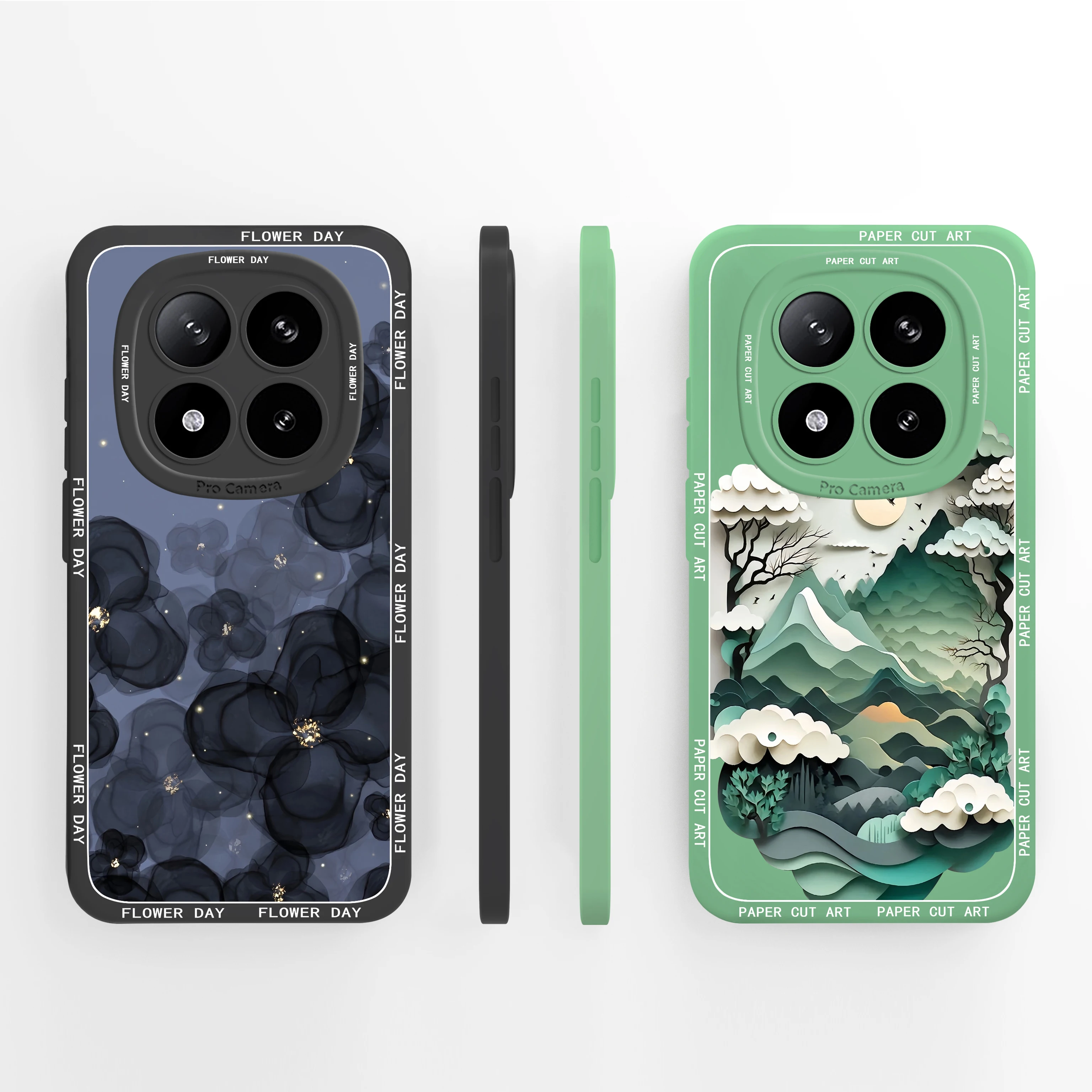 For Redmi Note 14 Pro Plus China 5G Case Pretty Flower Silicone Soft Protective Back Cover For RedmiNote14ProPlus China 5G Funda
